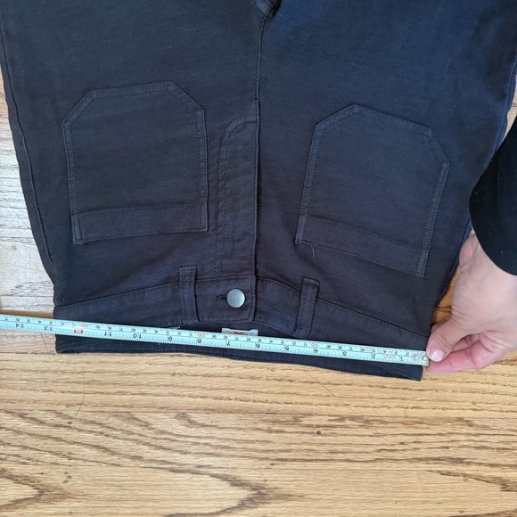 SOLD. Faherty Stretch Terry Patch Pocket Pant — Washed Black — Size 26 - Picture 10 of 11